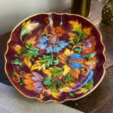 Ceramic plate, H. Bequet Quaregnon, 1950s