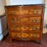 Belle commode marbre noir
