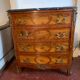 Beautiful black marble chest of drawers