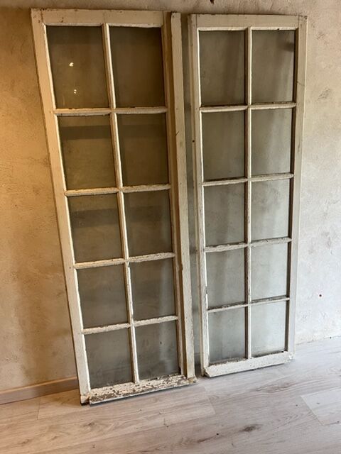 Pair of glass doors of castle XIXth