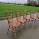 Lot de 5 chaises baumann bistrot modèle tacoma