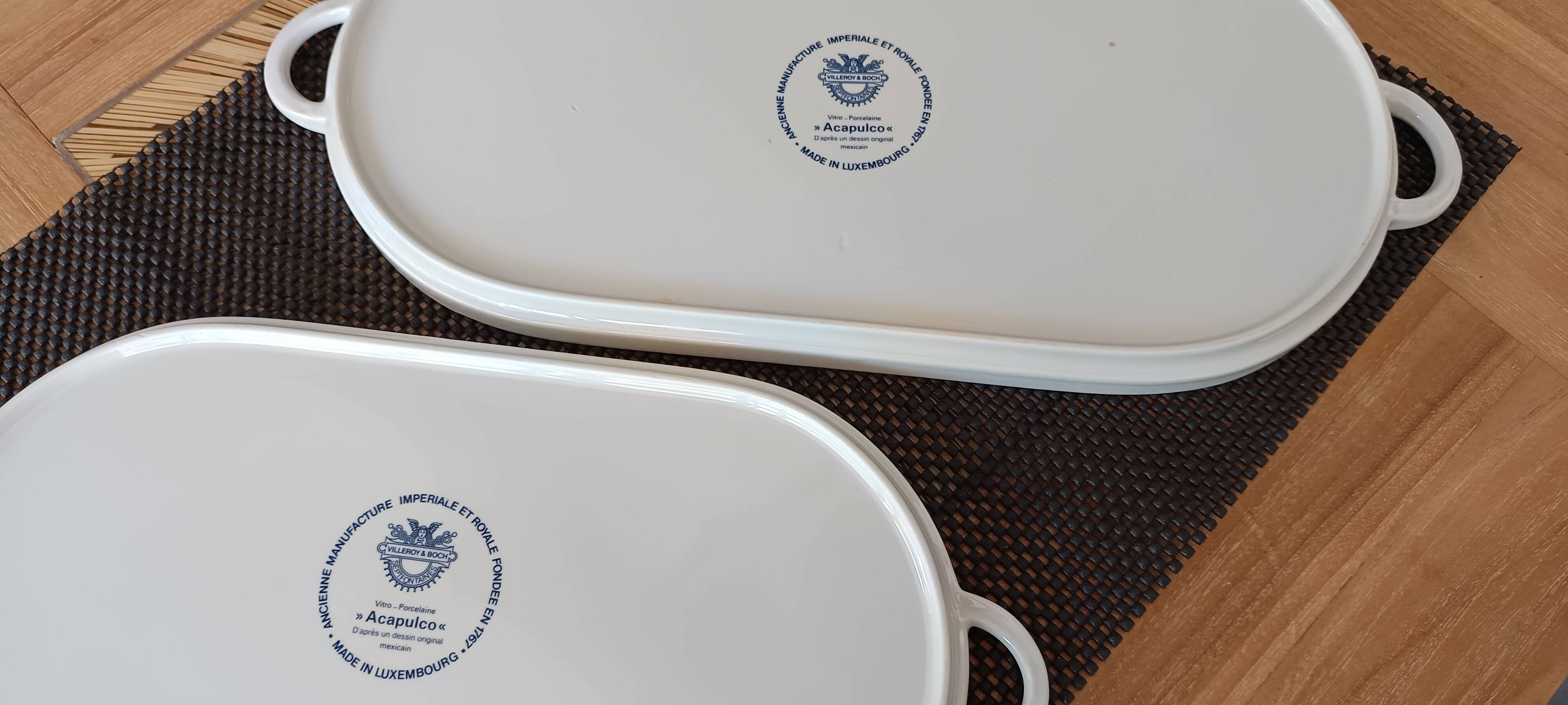 Villeroy & Boch dinner service – Acapulco model (1970s, blue stamp)