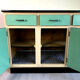 60's green formica buffet