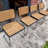 Serie de 4 Chaises B32 de Marcel Breuer
