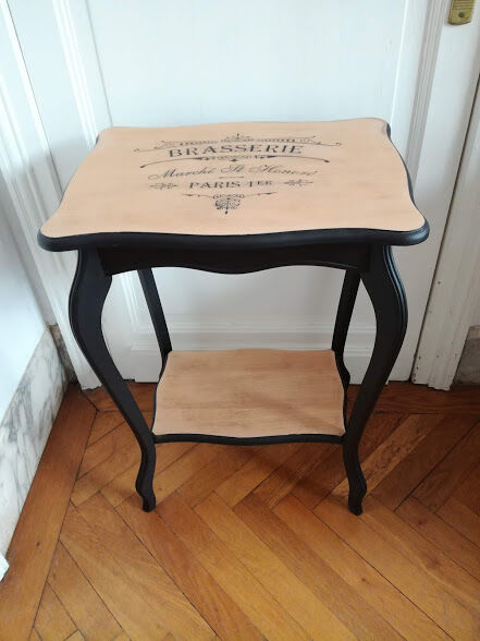 Black selette and wood brewery