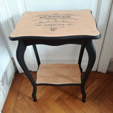 Black selette and wood brewery