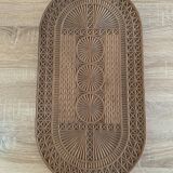 Centre de table en bois sculpté