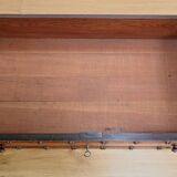 Armoire à Glace en Pitchpin esprit Bambou, Art Nouveau – Début XXème