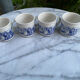 Set of 4 vintage cups/mugs in English earthenware – Churchill England