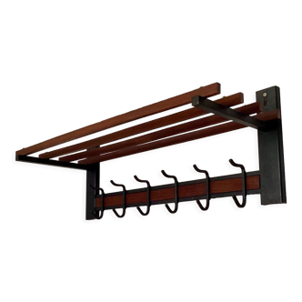 Wall-mounted coat rack