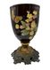 Slip-cast vase decorated with flowers and butterflies – Late 19th century – Monture