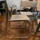 4 sled chairs design 70s, perfect condition