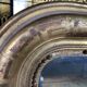 Louis Philippe period mirror with gold leaf