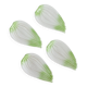 Lot de 4 coupelles légumes en barbotine