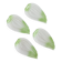 Lot de 4 coupelles légumes en barbotine