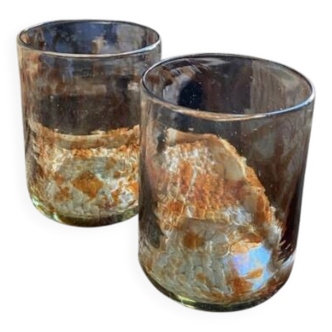 pair of water glasses