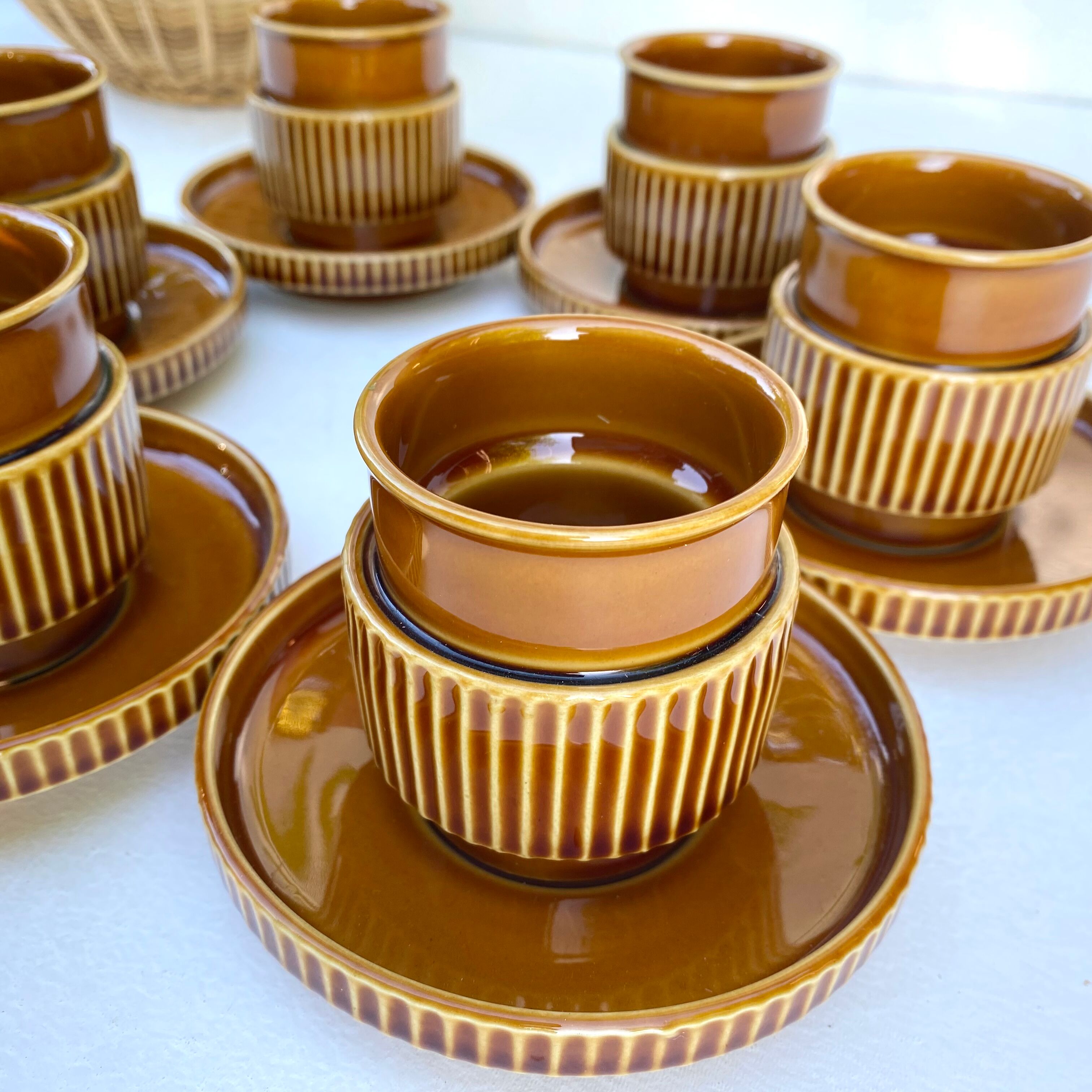 Vintage Tognana coffee cups