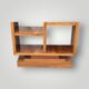 Pair of Art Deco style bookshelves in rosewood veneer - é