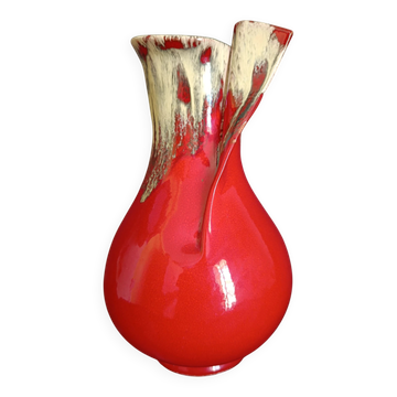 Art Deco ceramic vase by Manuel Garcia Arroyo