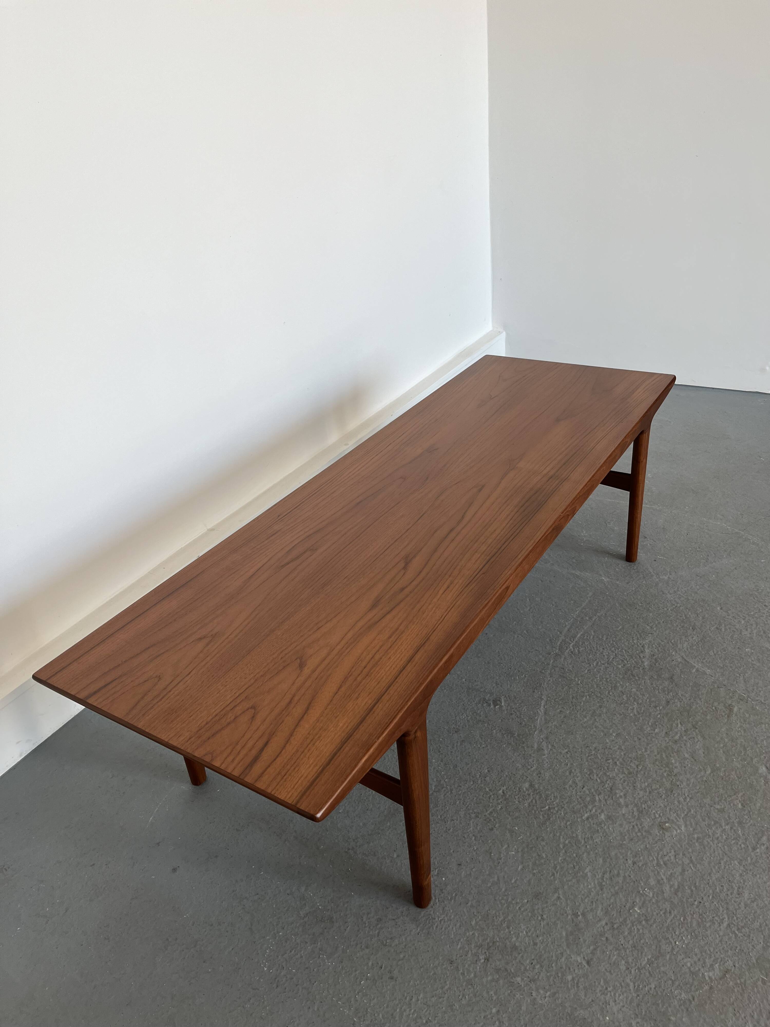 Scandinavian teak table by Niels Otto Møller, 1960s