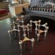 Lot de 9 bougeoirs Nagel pour Bmf