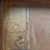 Rosewood veneer coffee table 1970