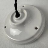 ANTIQUE ART DECO SUSPENSION IN OPALINE