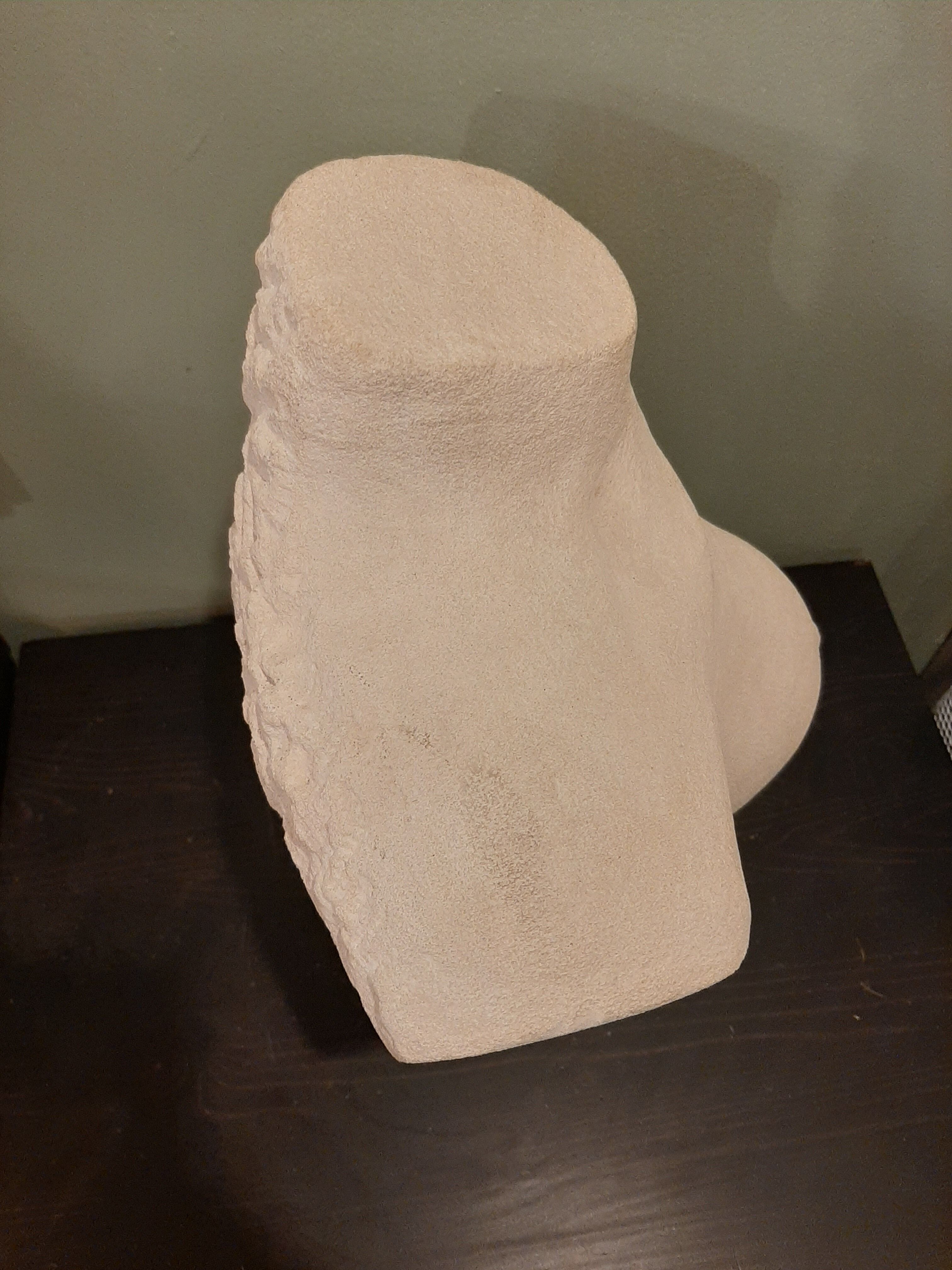 Stone bust