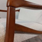 Pair of Jirì Jiroutek armchairs, Vintage Czech 1960s