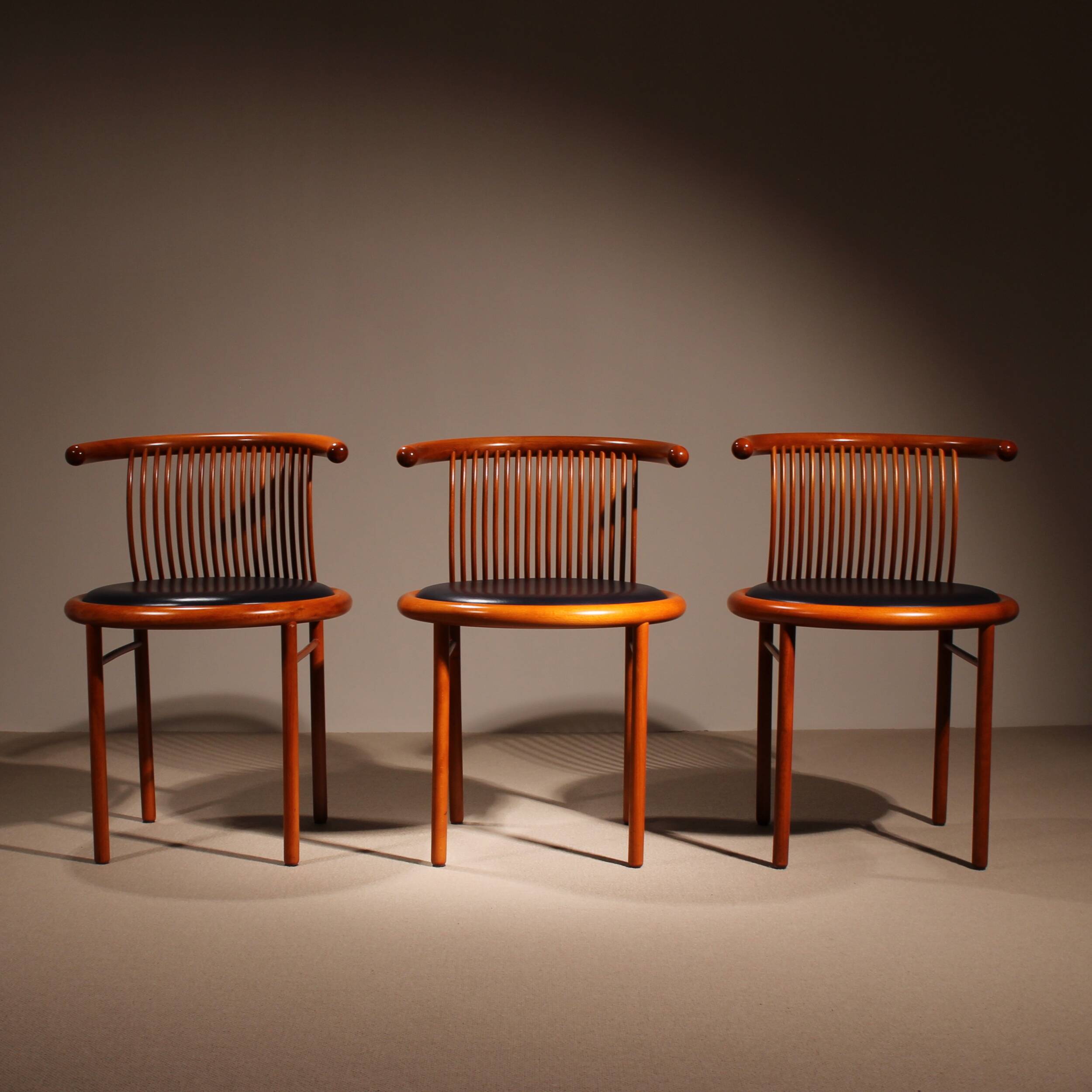 Four ‚Circo‘ Chairs by Jutta & Herbert Ohl for Lübke | Germany 1980s