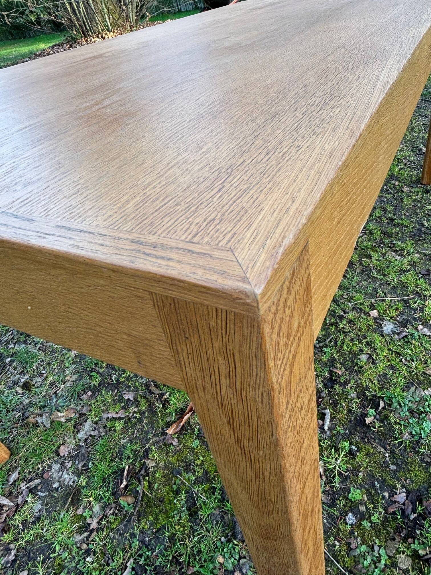 Oak table or desk - Denmark 70s/80s