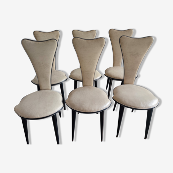 6 chaises Umberto Mascagni