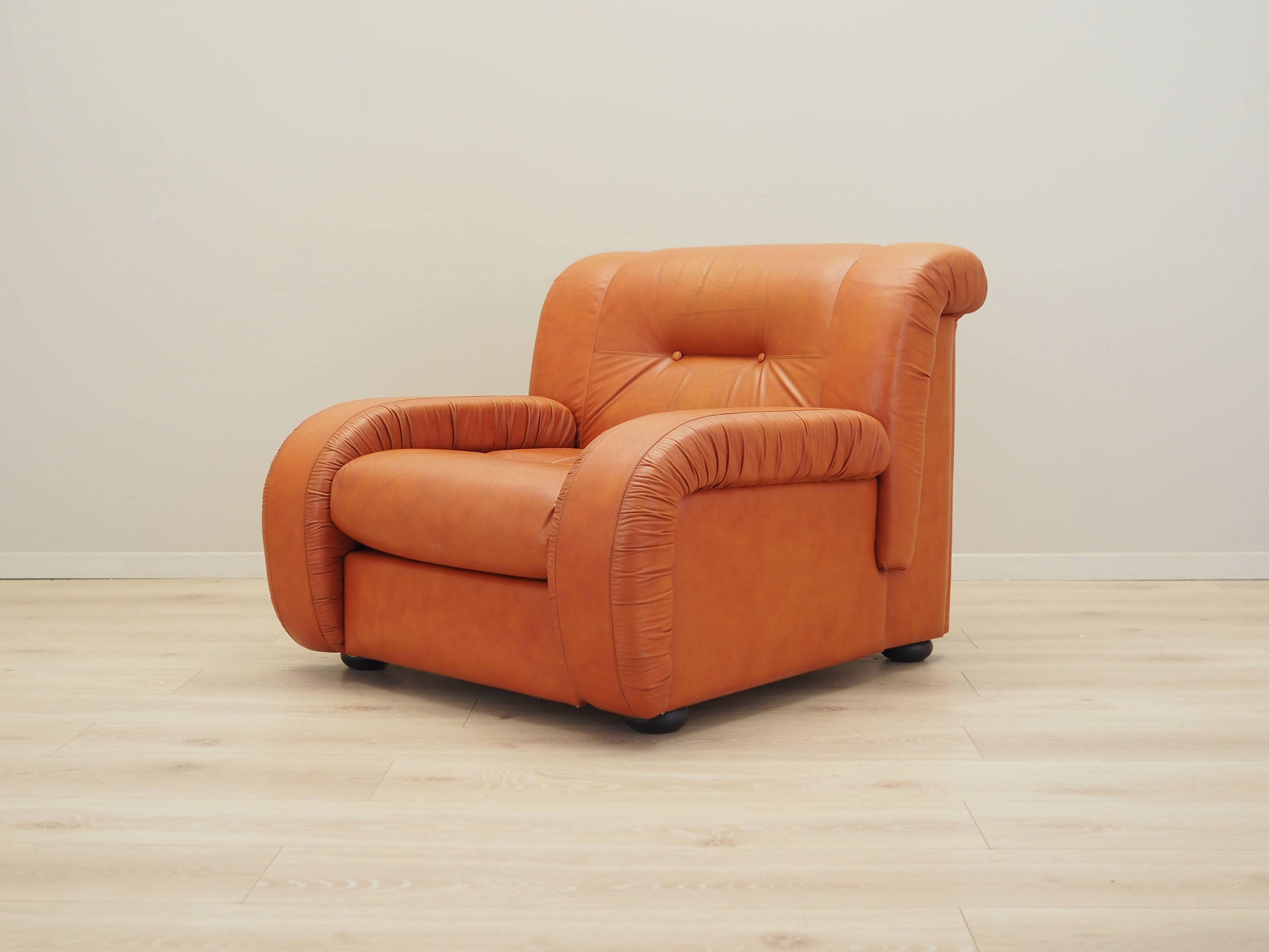 Red armchair, Danish design, 1970s, production: Denmark