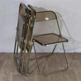 4 Plia chairs by Giancarlo Piretti for Castelli