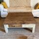 Solid wood coffee table
