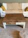 Solid wood coffee table
