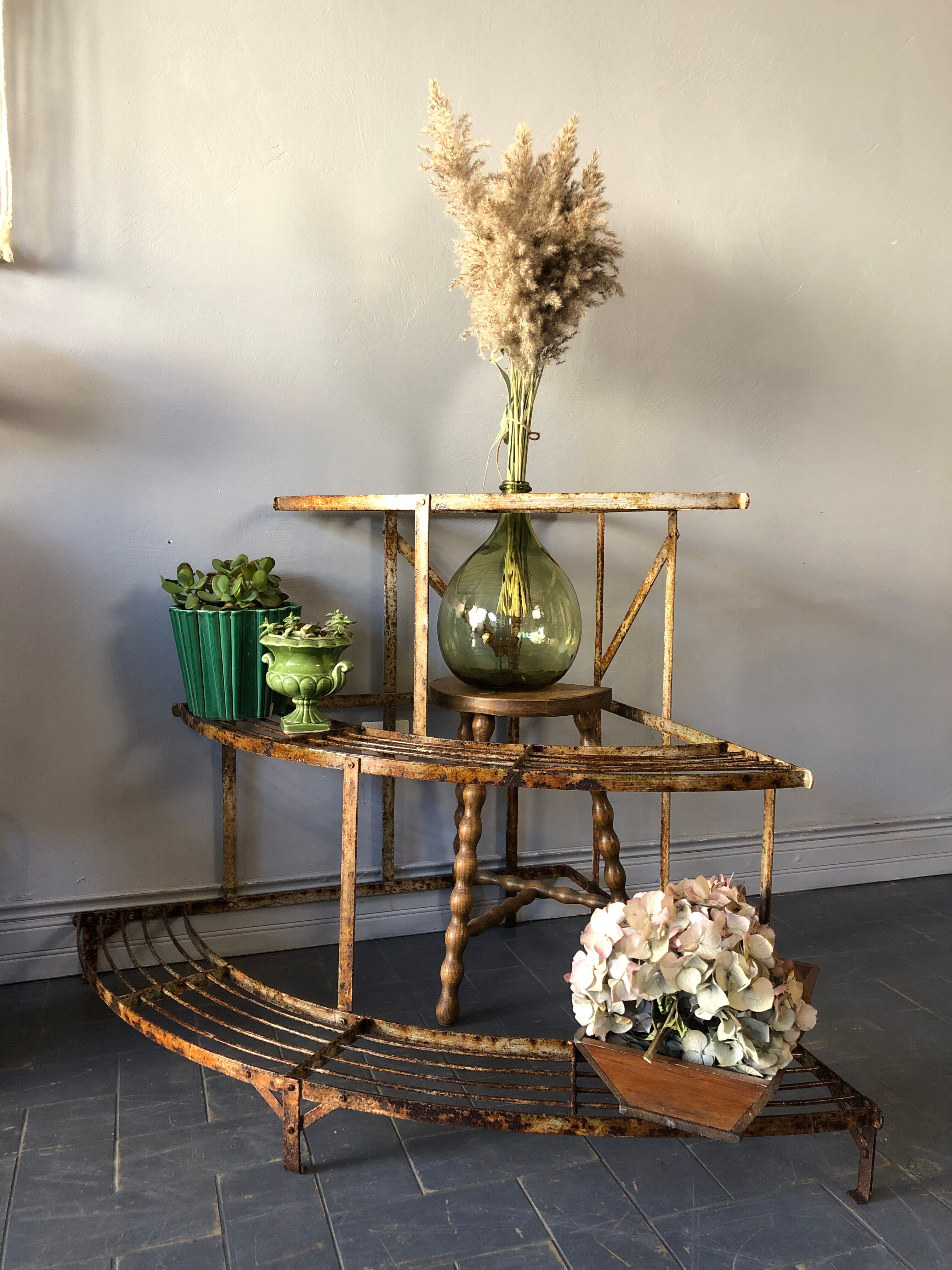 Porte plante quart de lune