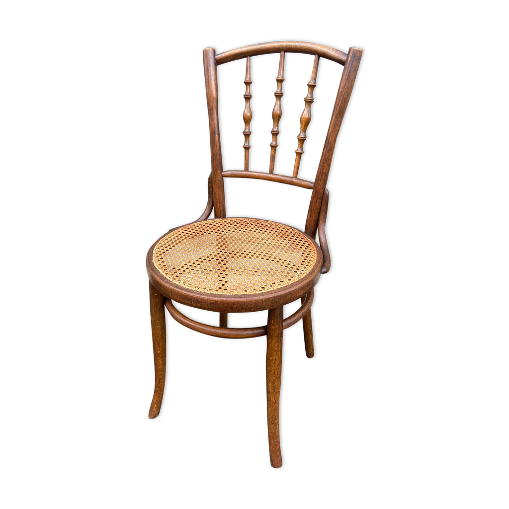 Chaise bistrot bois courbé 1920 Selency