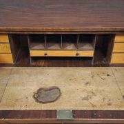 Commode-secrétaire Anglaise en acajou