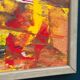 Original Swedish Oil on Panel - 'Komposition' by Daniel Raphaël - Signed - Vintage and Framed - 53 x 38 cm (20.9" x 15")