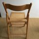 Lot of 3 vintage cantique folding chairs