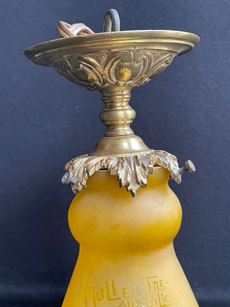 Ceiling lamp Muller Frères Lunéville – Early twentieth century
