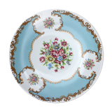 Porcelain dish fine floral decoration vintage