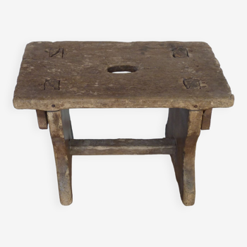 Old farmhouse stool