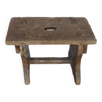 Old farmhouse stool