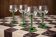 Twisted stem white wine glasses from Alsace