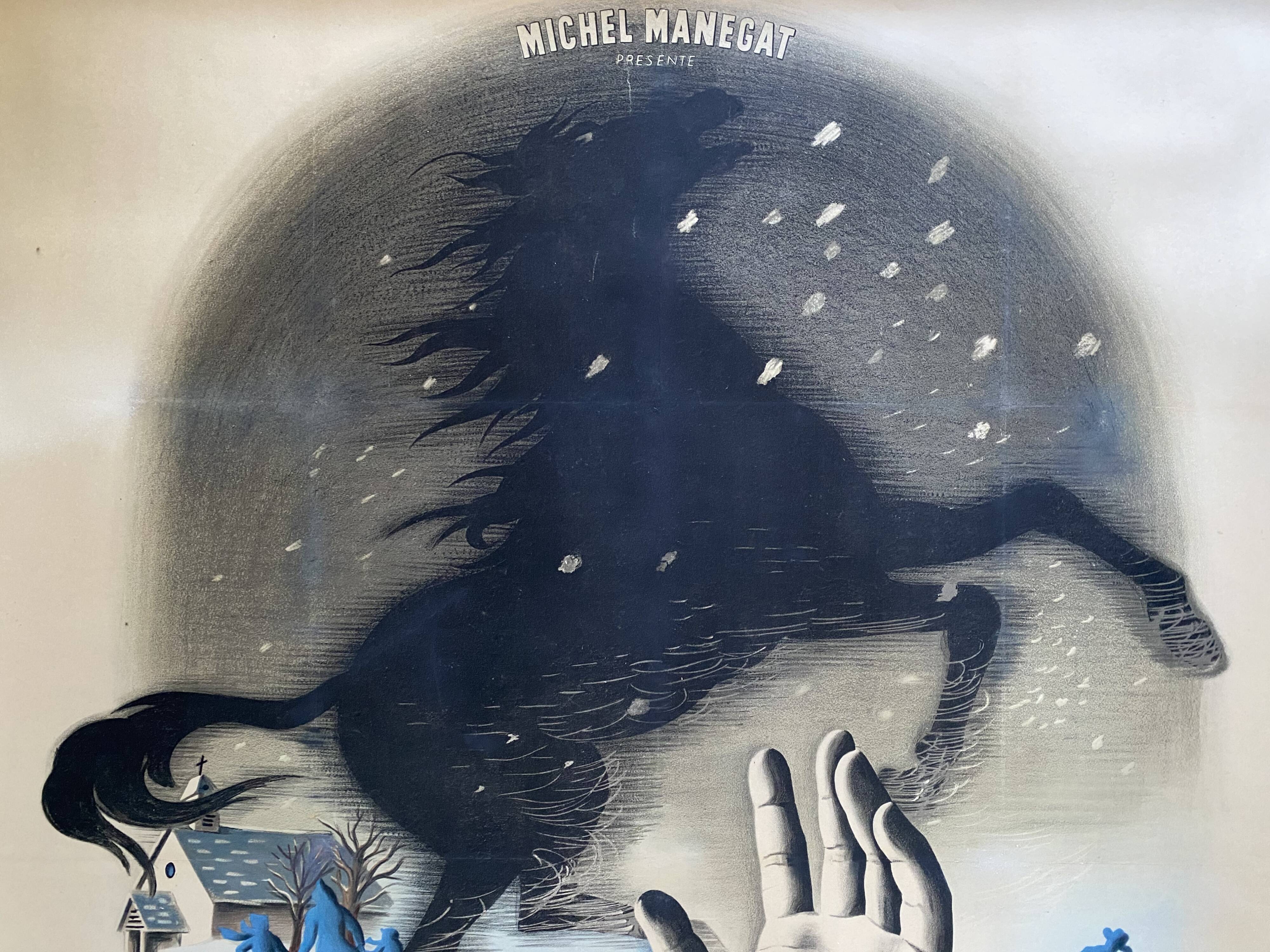 Cinema poster "Sortilèges" Christian-Jaque 120x160cm 1945