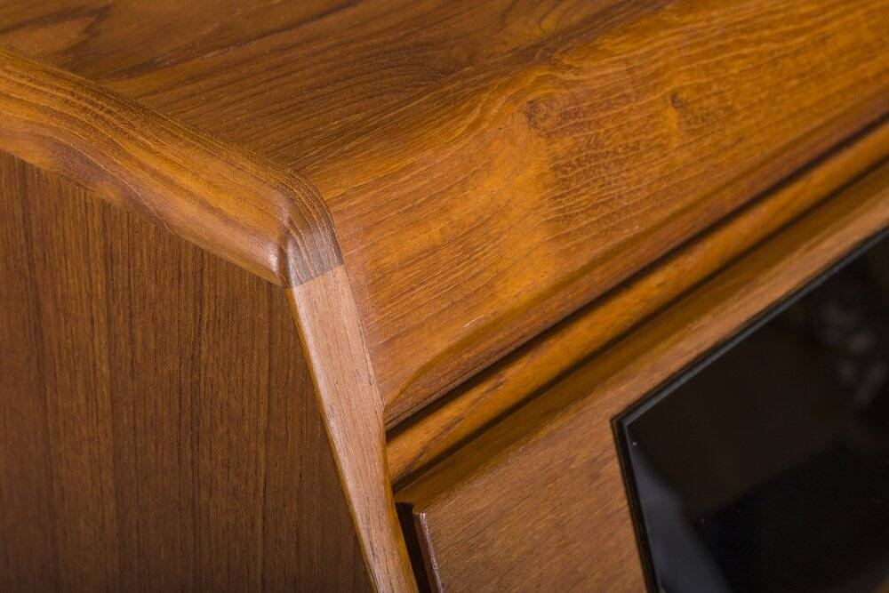 Mid-century modern teak secretary from Dyrlund, Denmark, 1960s