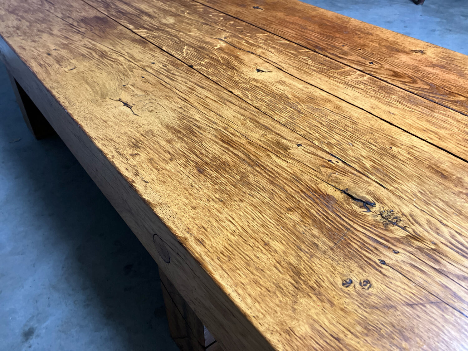 Brutalist Japandi Wabi Sabi coffee table