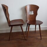 Pair of chairs Baumann model Gentiane
